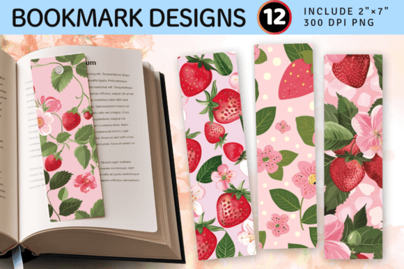Pink Strawberry Flowers PNG: Fresh Illustrations
