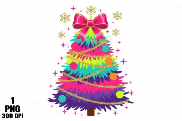 Review: Colorful Glitter Christmas Coquette Png Illustrations