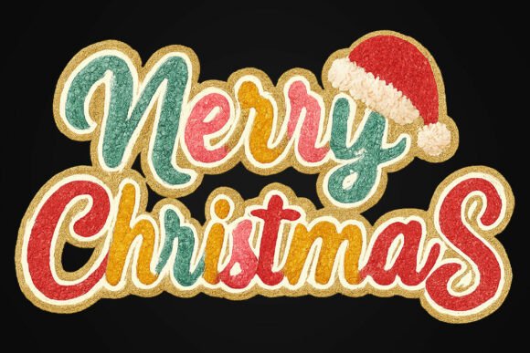 Review: Cozy Knitted Glitter Yarn Christmas PNG