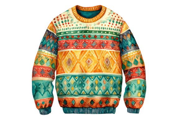 Review: Ugly Christmas Sweater Pattern for Embroidery